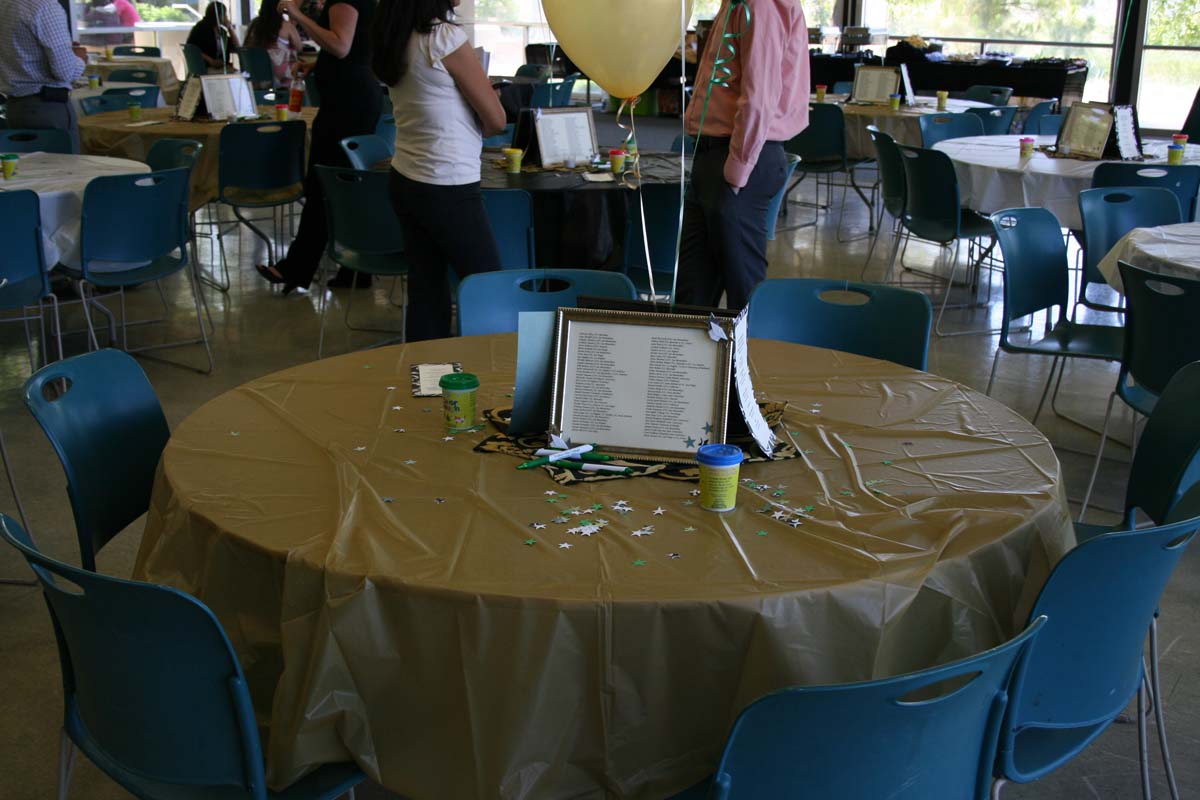 People enjoying the Transfer Luncheon