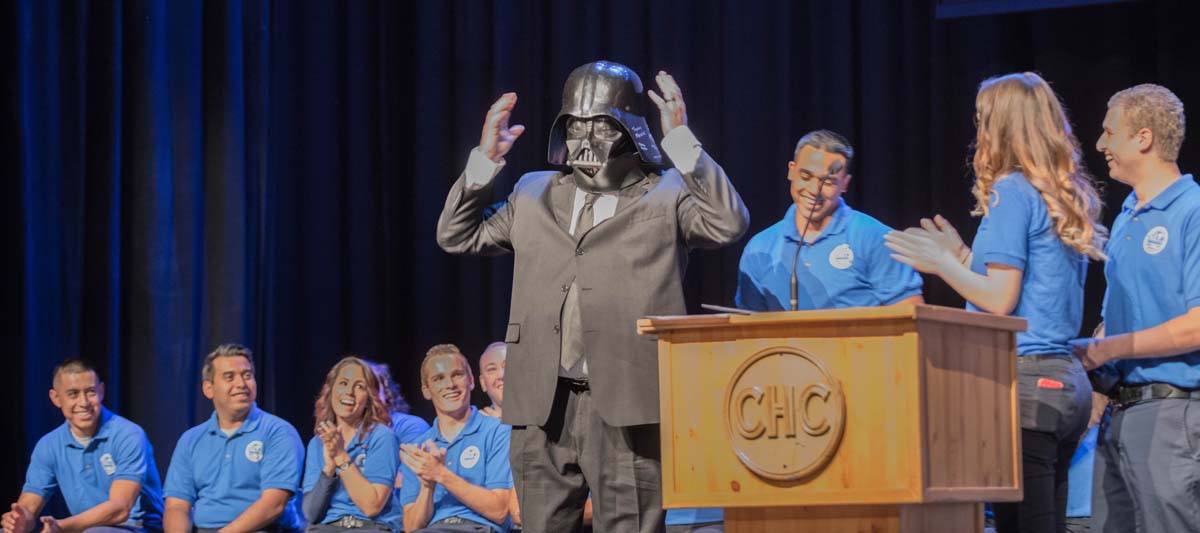 People at the EMT Graduation