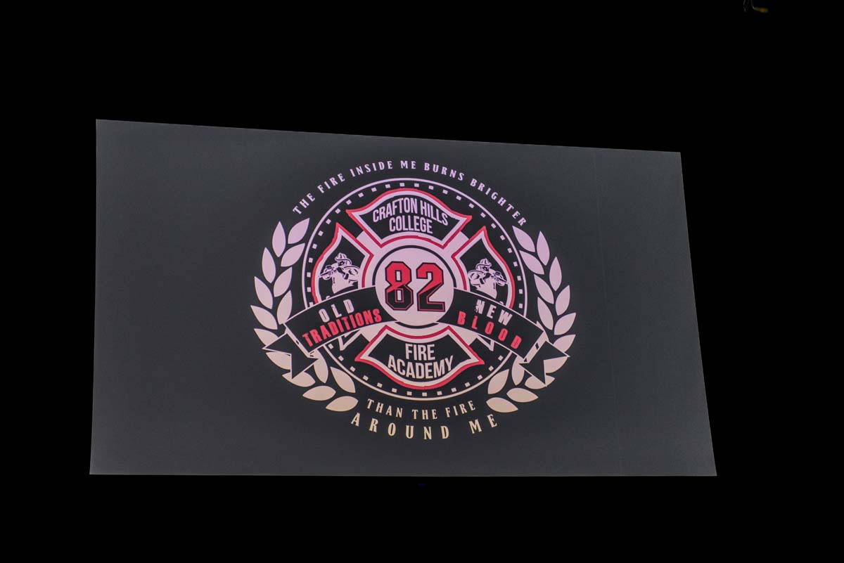 People at Fire Academy Graduation