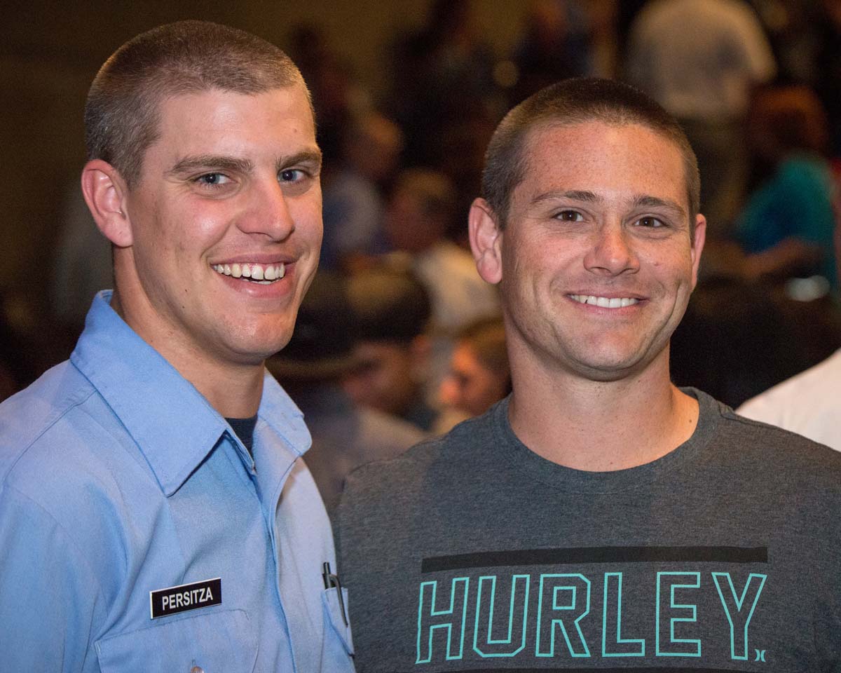 People at Fire Academy Graduation