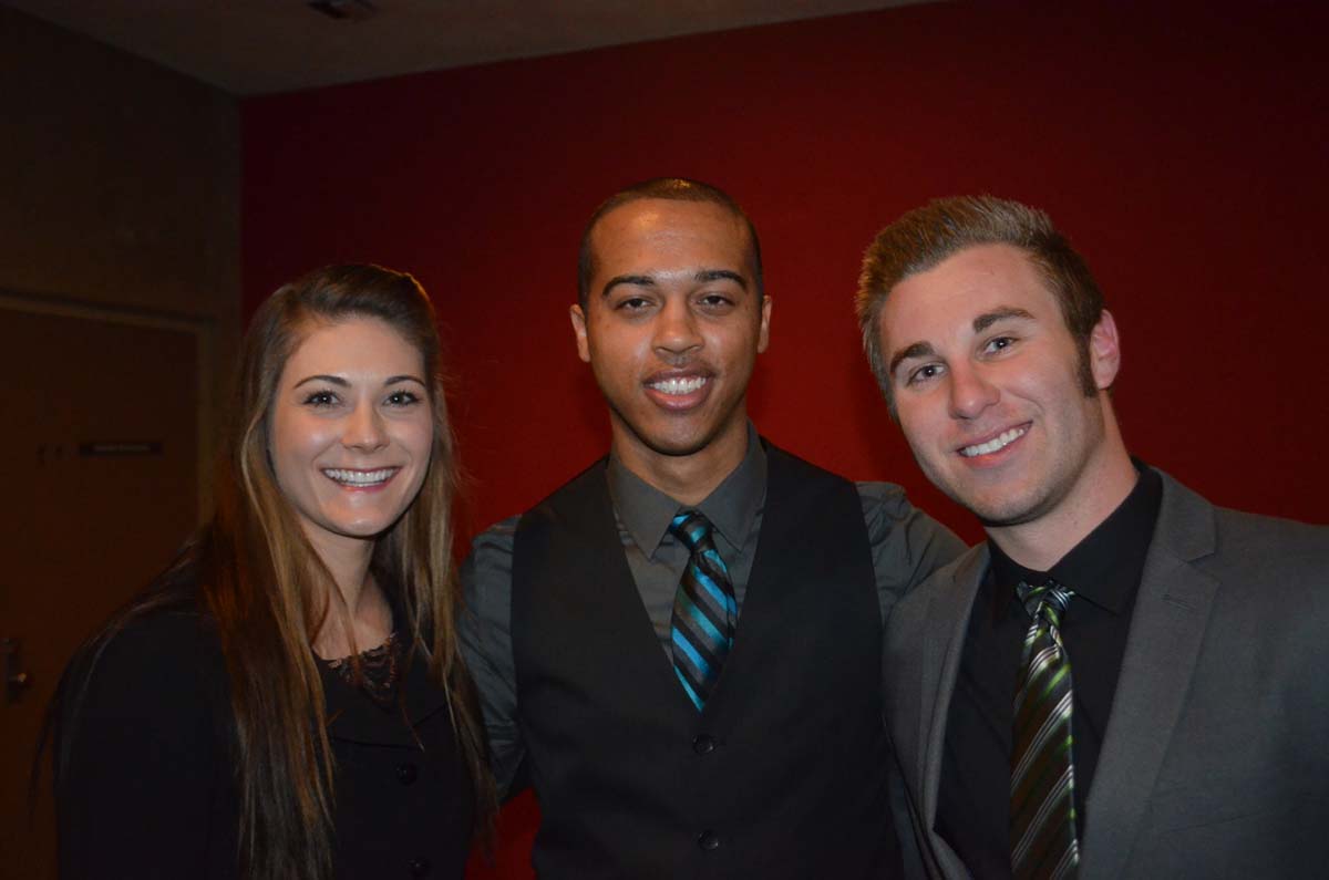 People at the Paramedic Graduation
