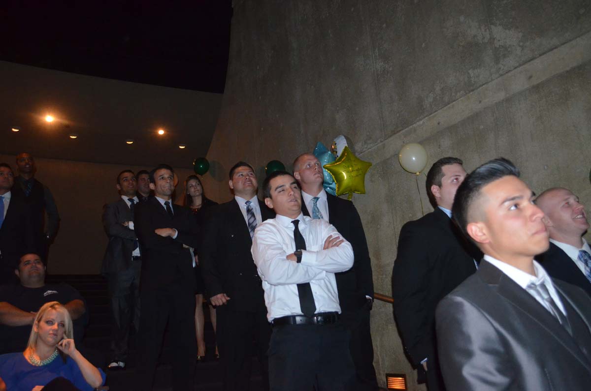 People at the Paramedic Graduation