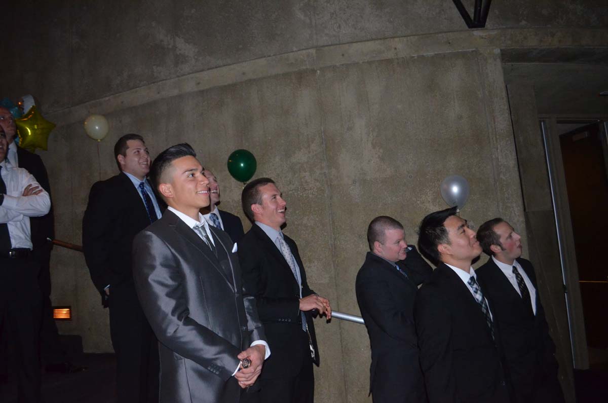 People at the Paramedic Graduation