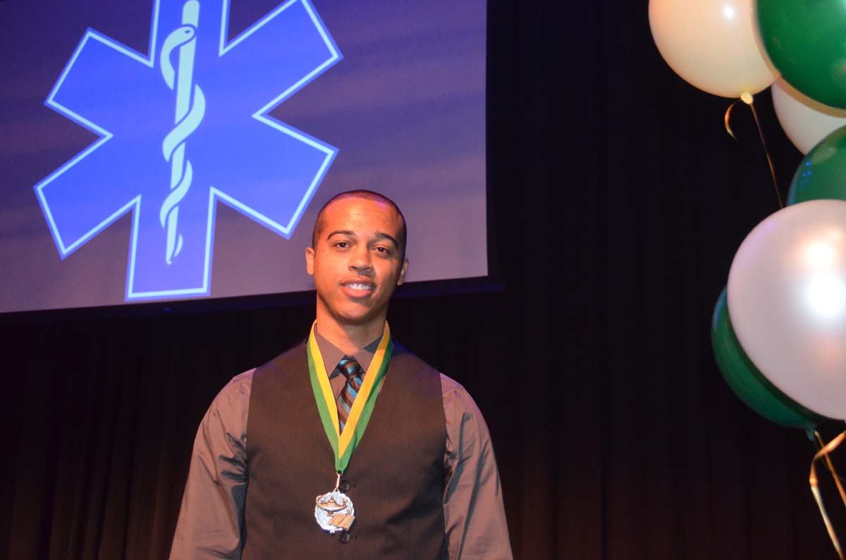 People at the Paramedic Graduation