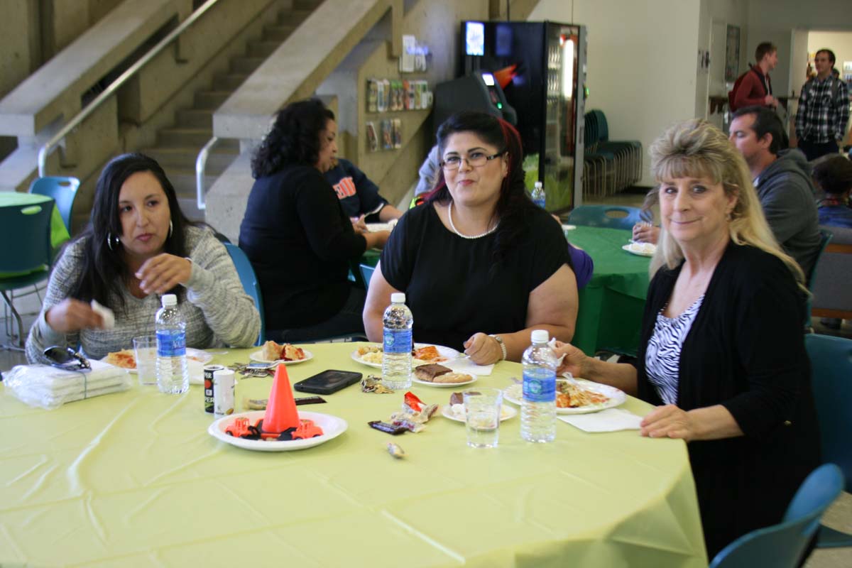 People enjoying the Classified Appreciation Luncheon