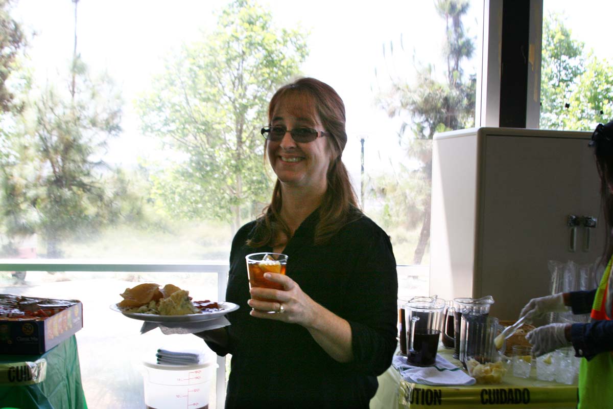 People enjoying the Classified Appreciation Luncheon