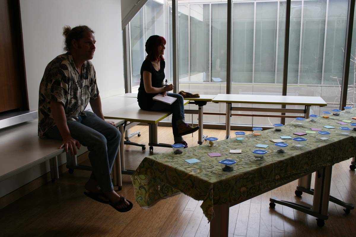 People enjoying the Creativity Seminar