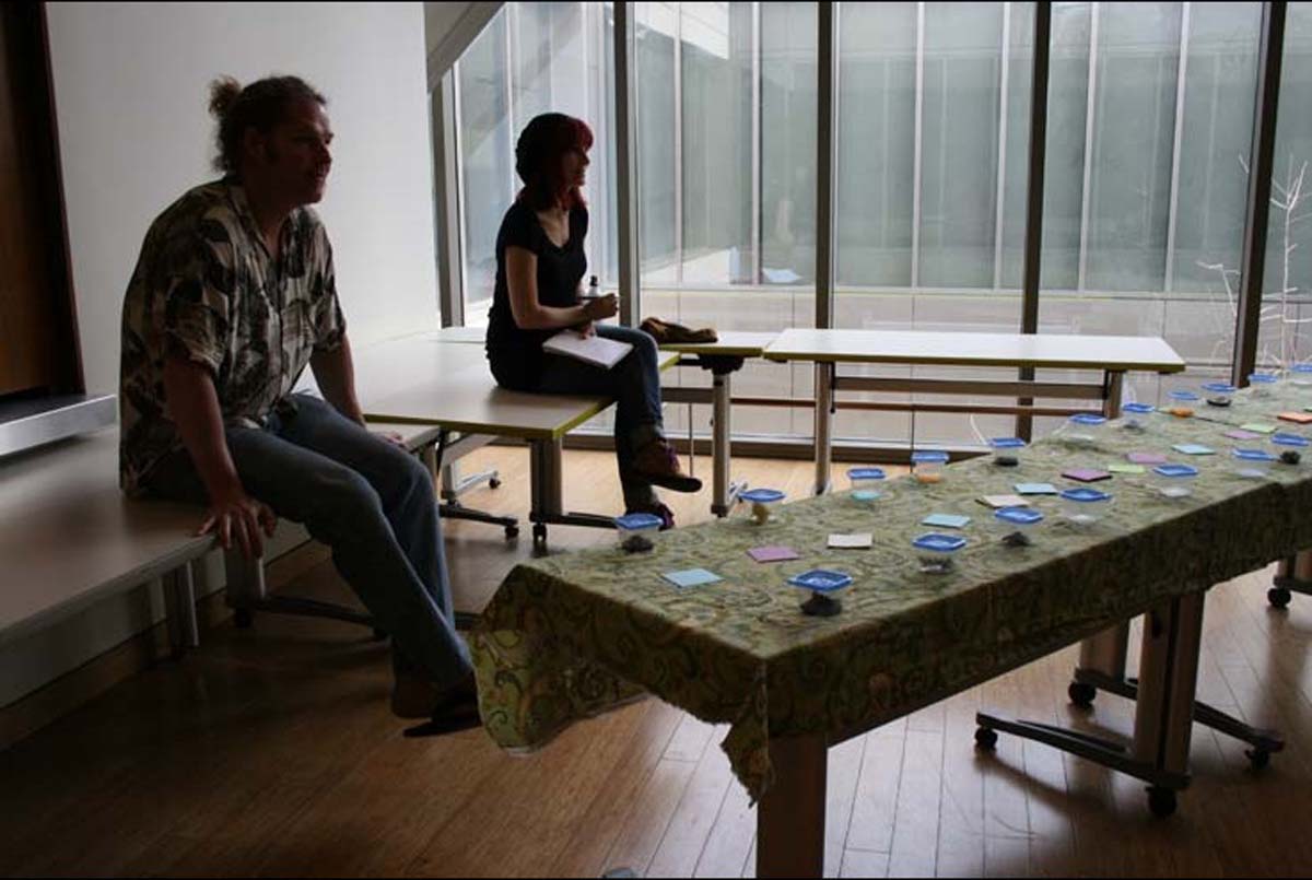 People enjoying the Creativity Seminar