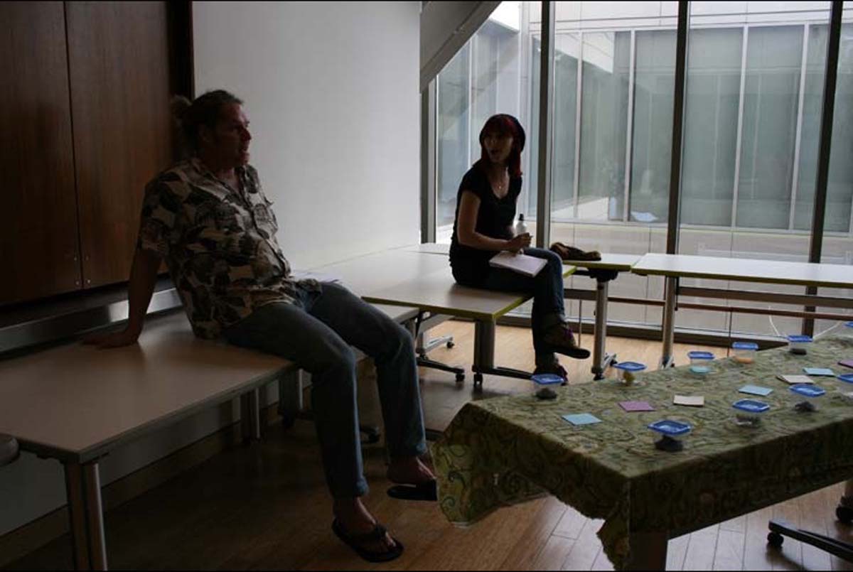 People enjoying the Creativity Seminar