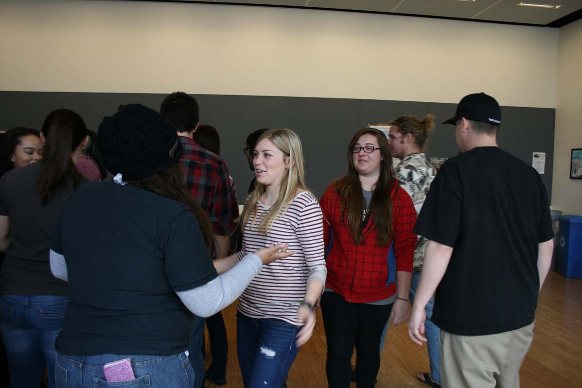 People enjoying the Creativity Seminar
