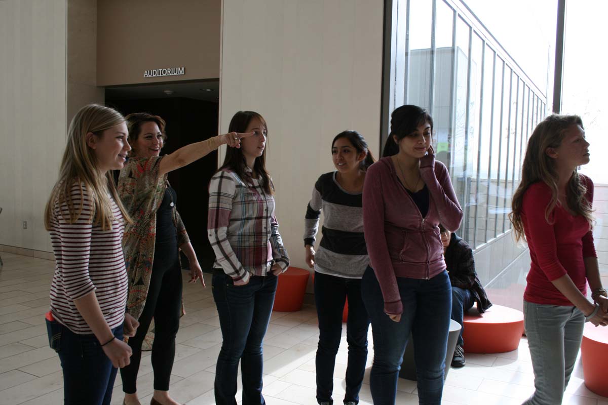 People enjoying the Creativity Seminar