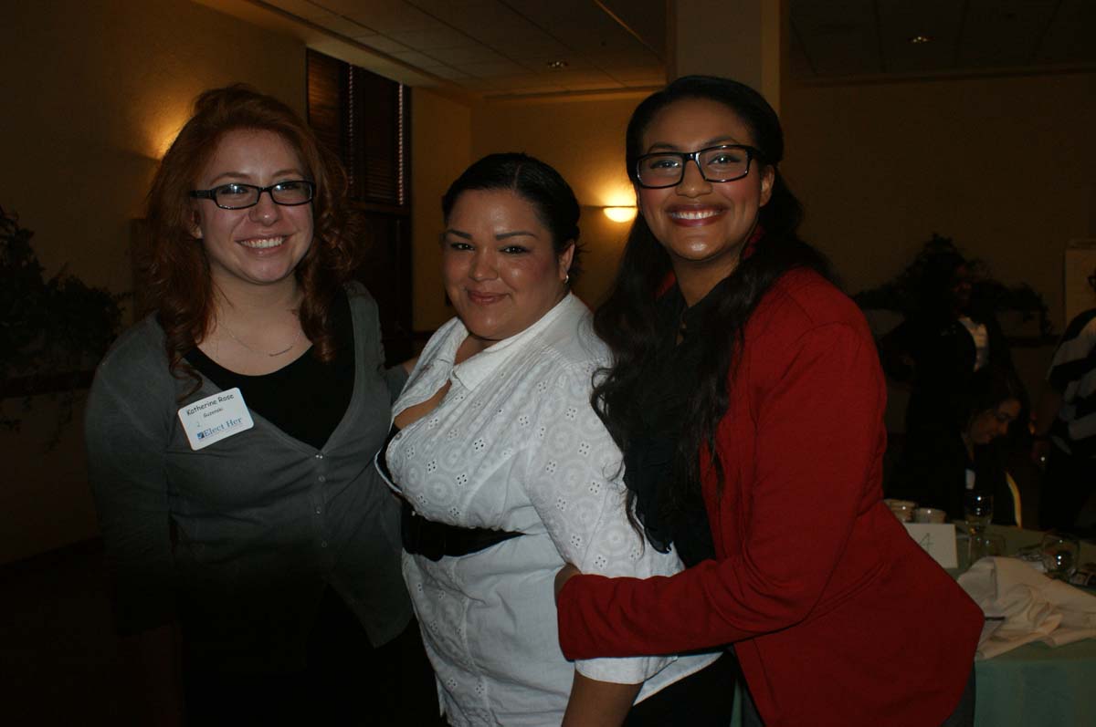 People at the Elect Her event