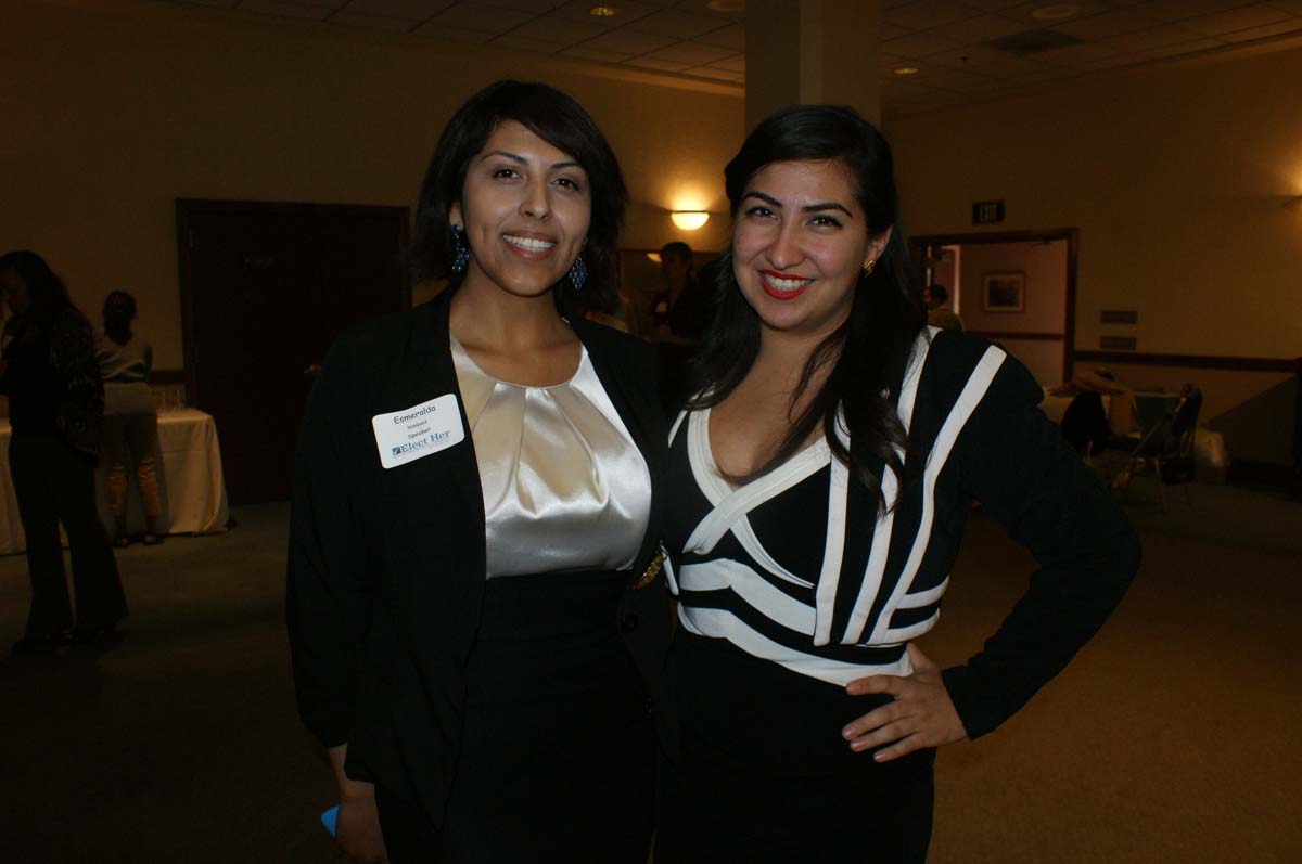 People at the Elect Her event