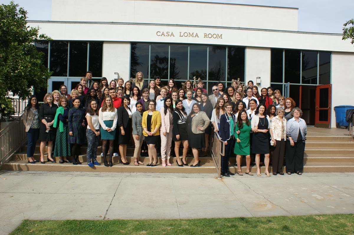 People at the Elect Her event