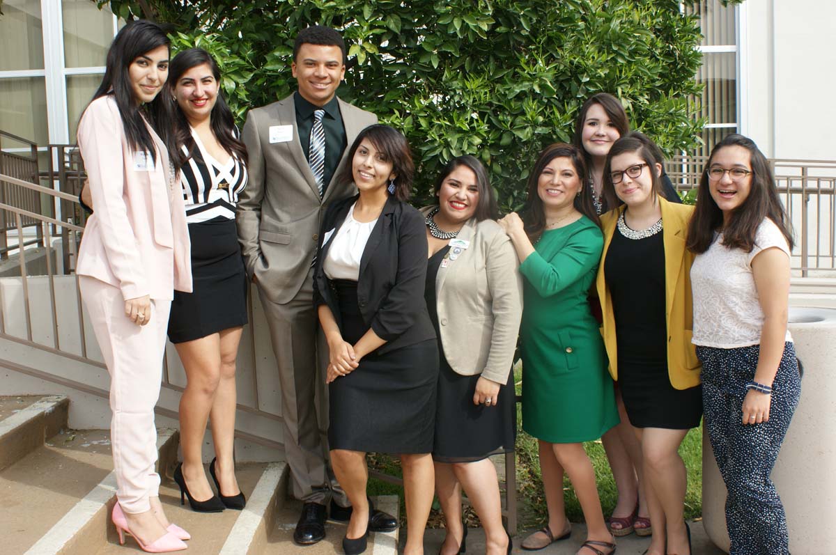 People at the Elect Her event