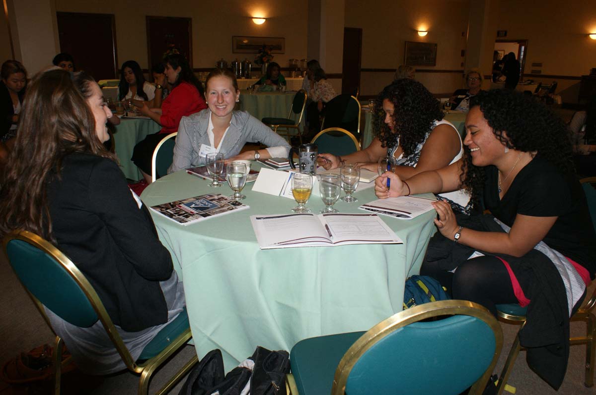 People at the Elect Her event