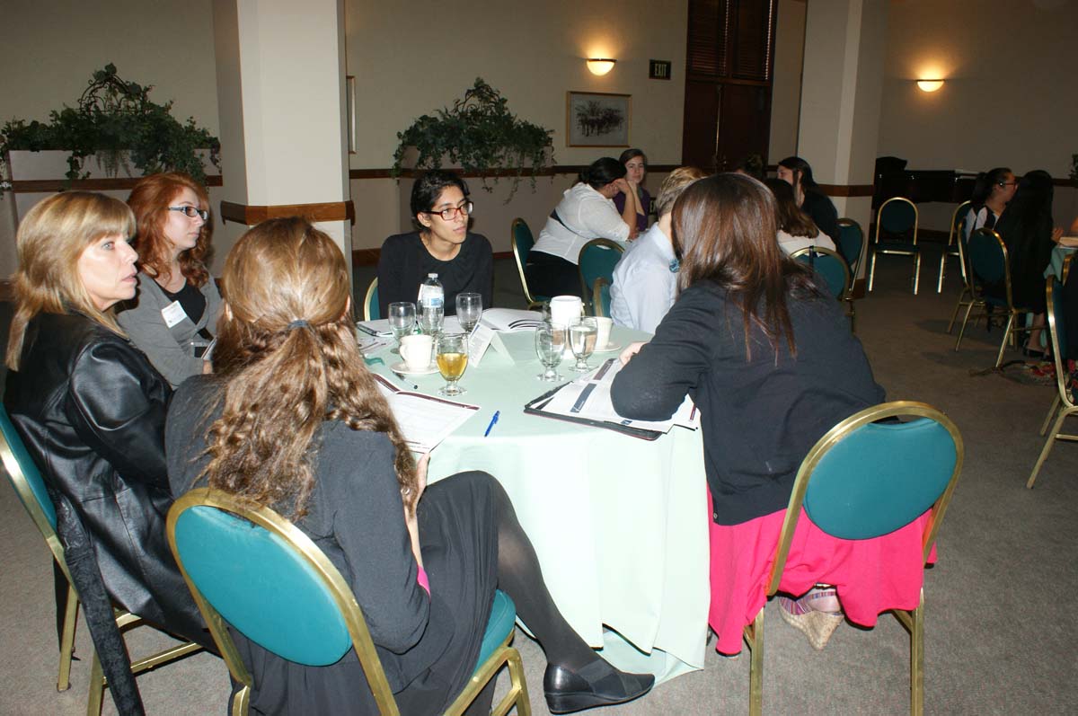 People at the Elect Her event