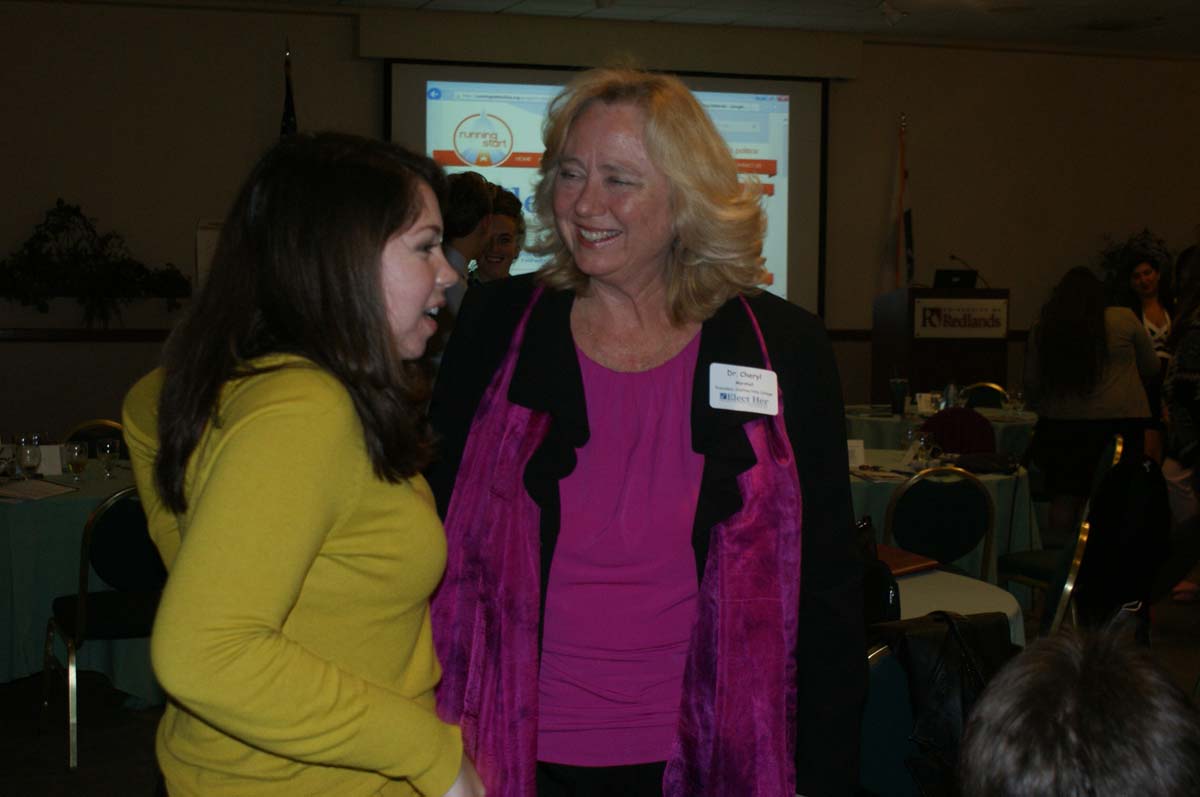 People at the Elect Her event