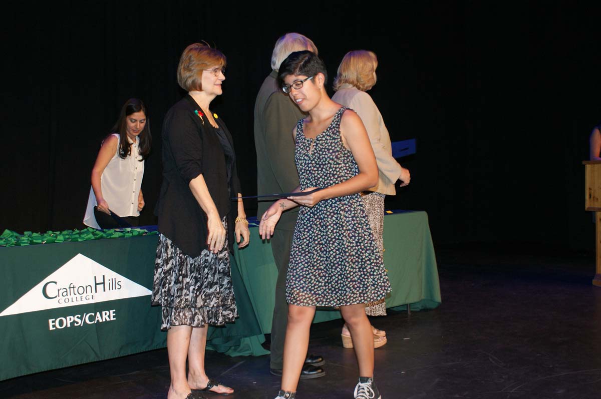 People at the EOP&S, CalWORKs, and CARE Graduation Ceremony