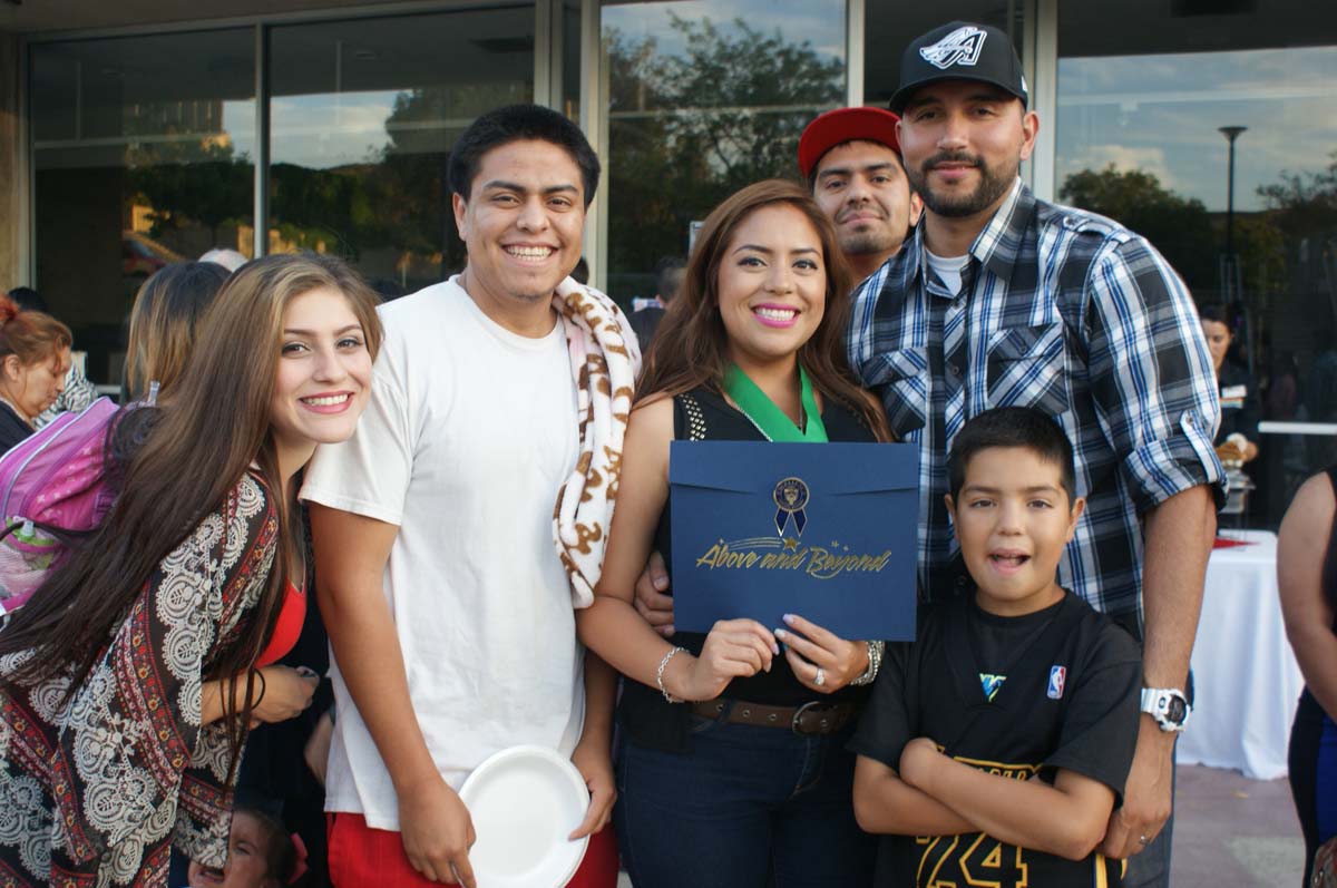 People at the EOP&S, CalWORKs, and CARE Graduation Ceremony