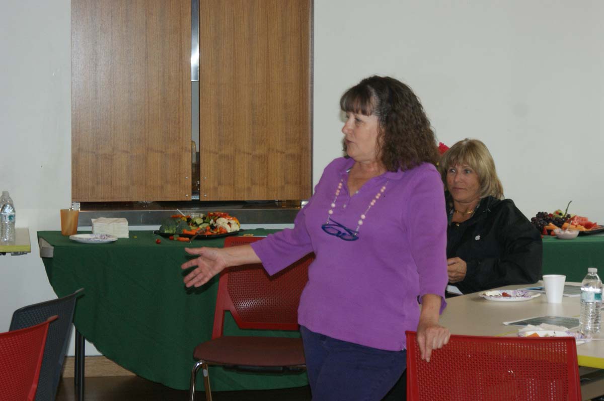 People enjoying the Retiree Reception