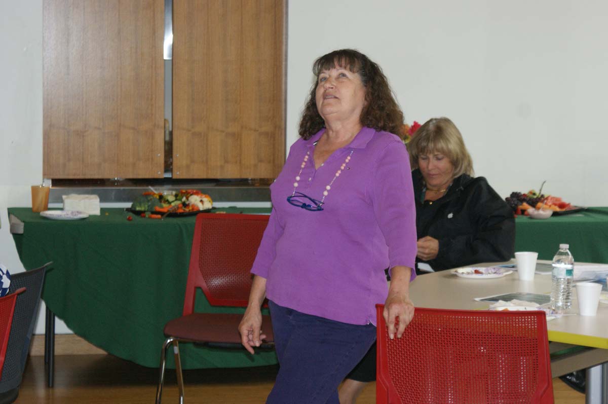 People enjoying the Retiree Reception
