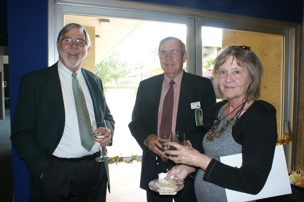 People enjoying the Scholars Convocation