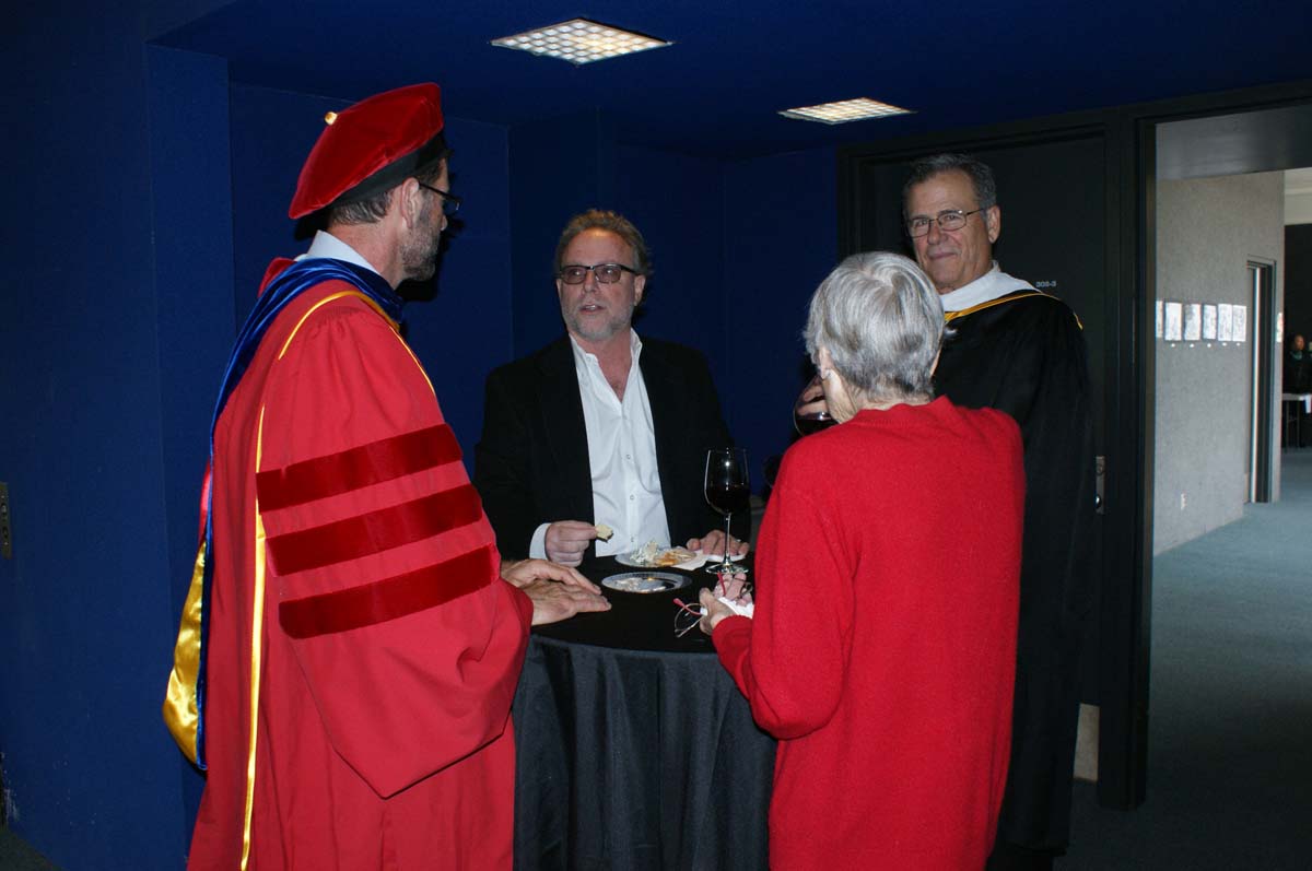 People enjoying the Scholars Convocation
