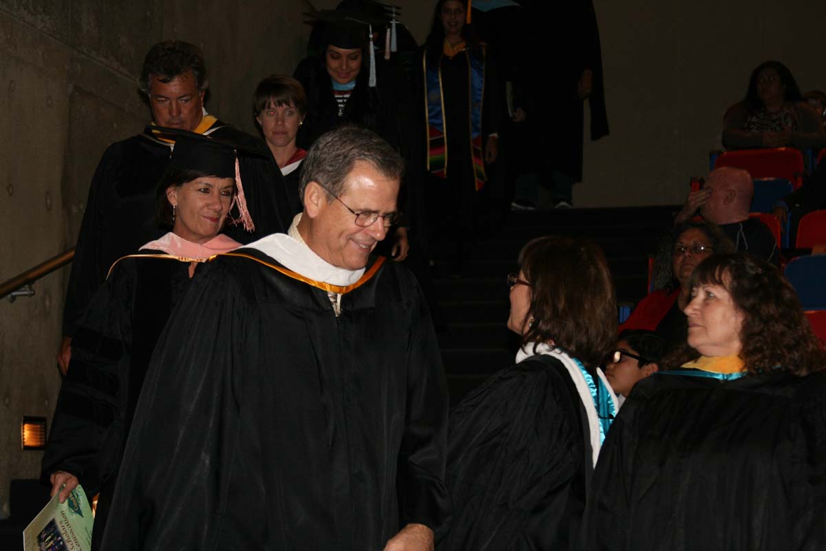 People enjoying the Scholars Convocation
