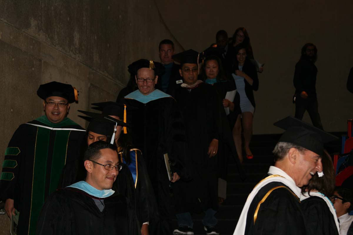 People enjoying the Scholars Convocation