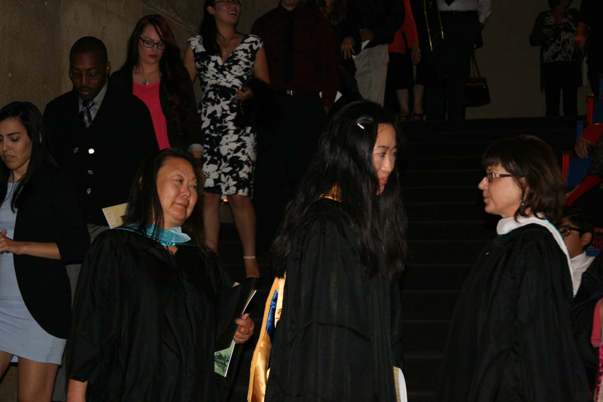 People enjoying the Scholars Convocation
