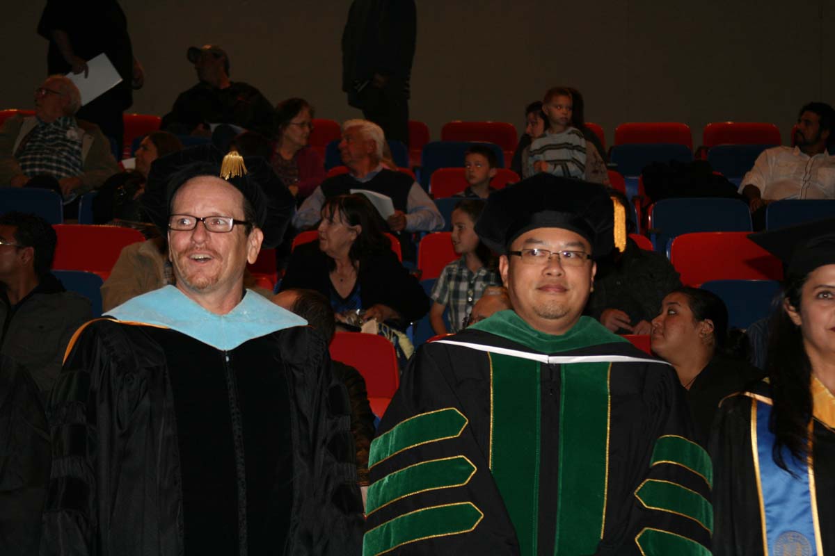 People enjoying the Scholars Convocation