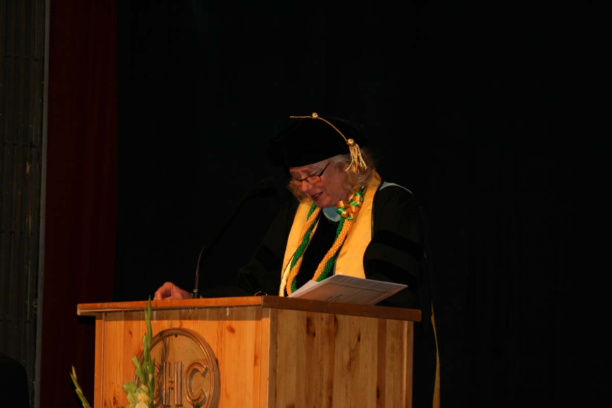 People enjoying the Scholars Convocation