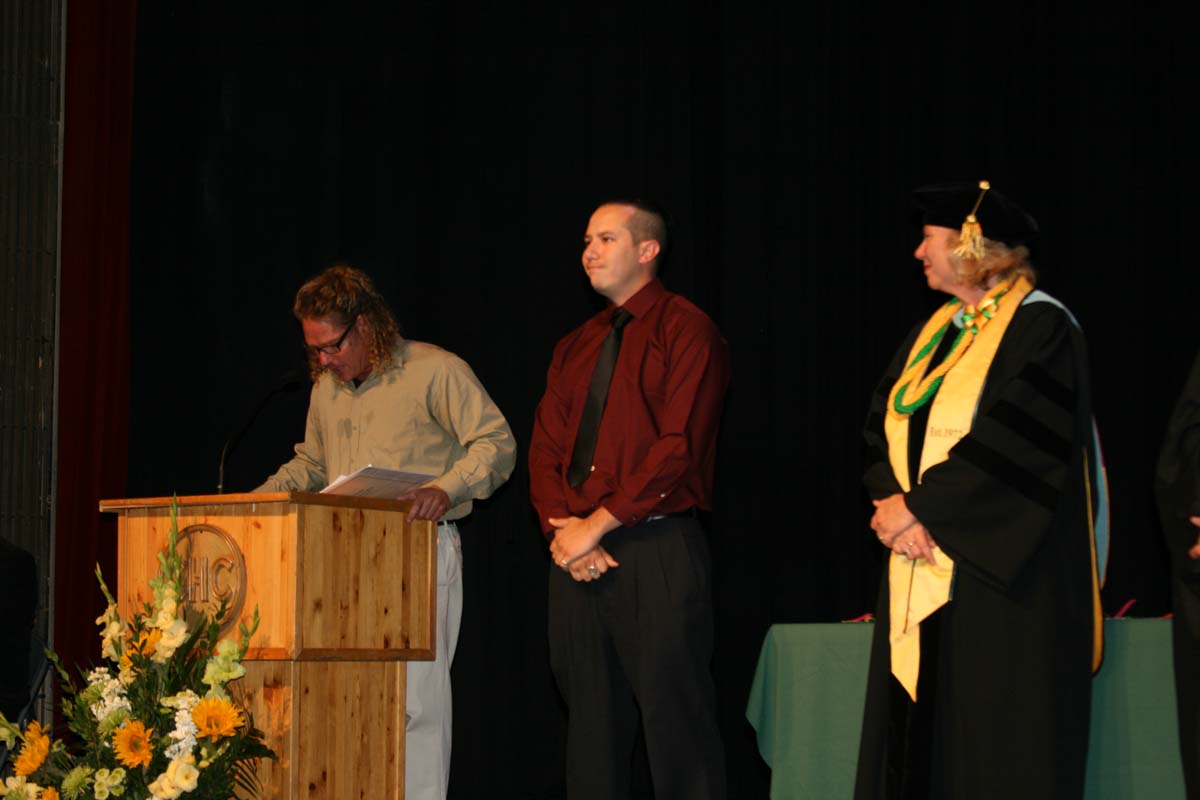 People enjoying the Scholars Convocation
