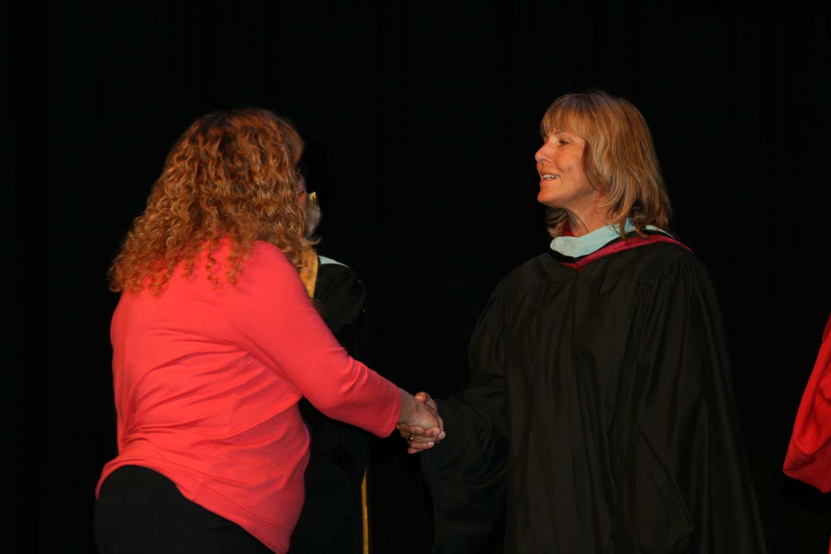 People enjoying the Scholars Convocation