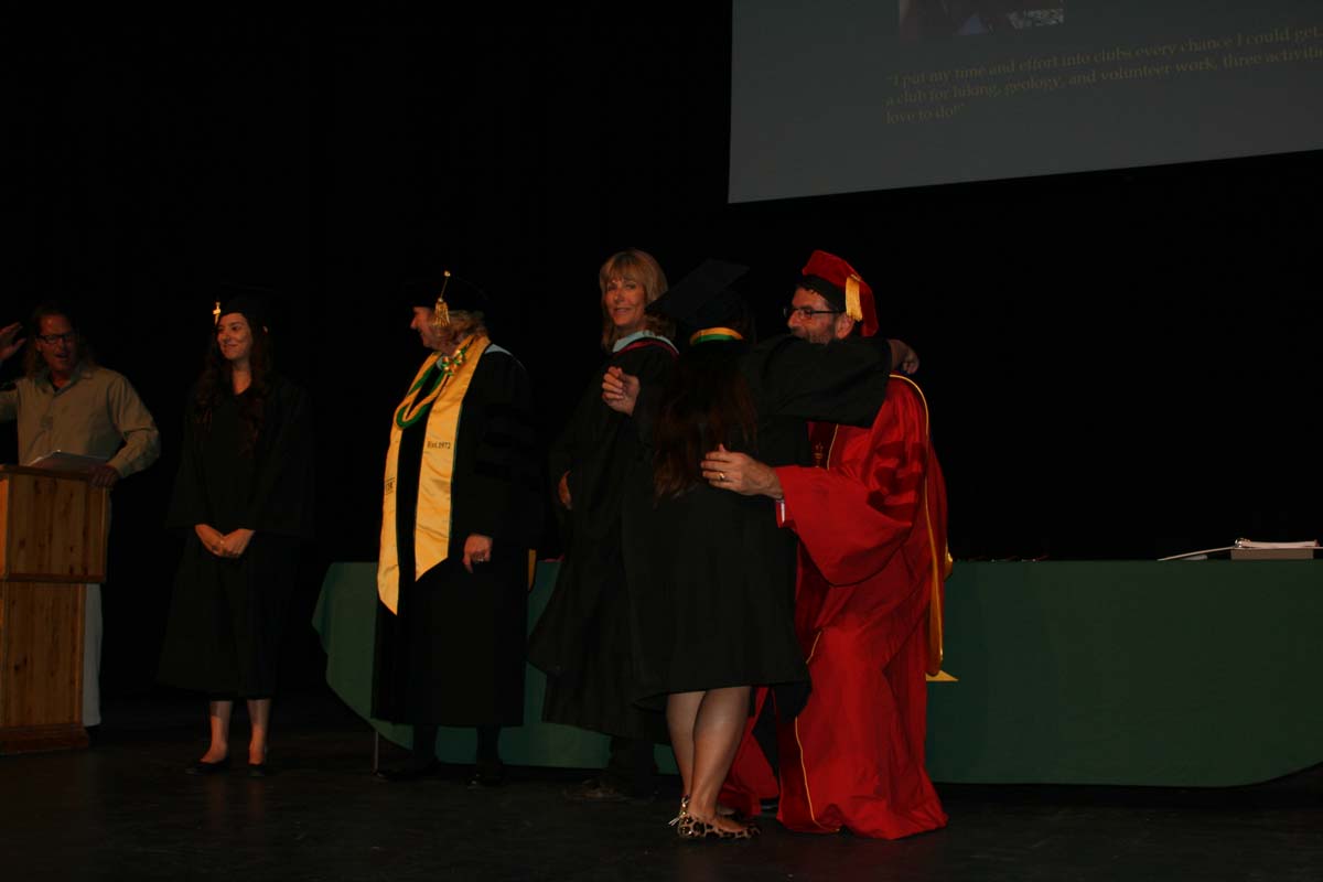 People enjoying the Scholars Convocation