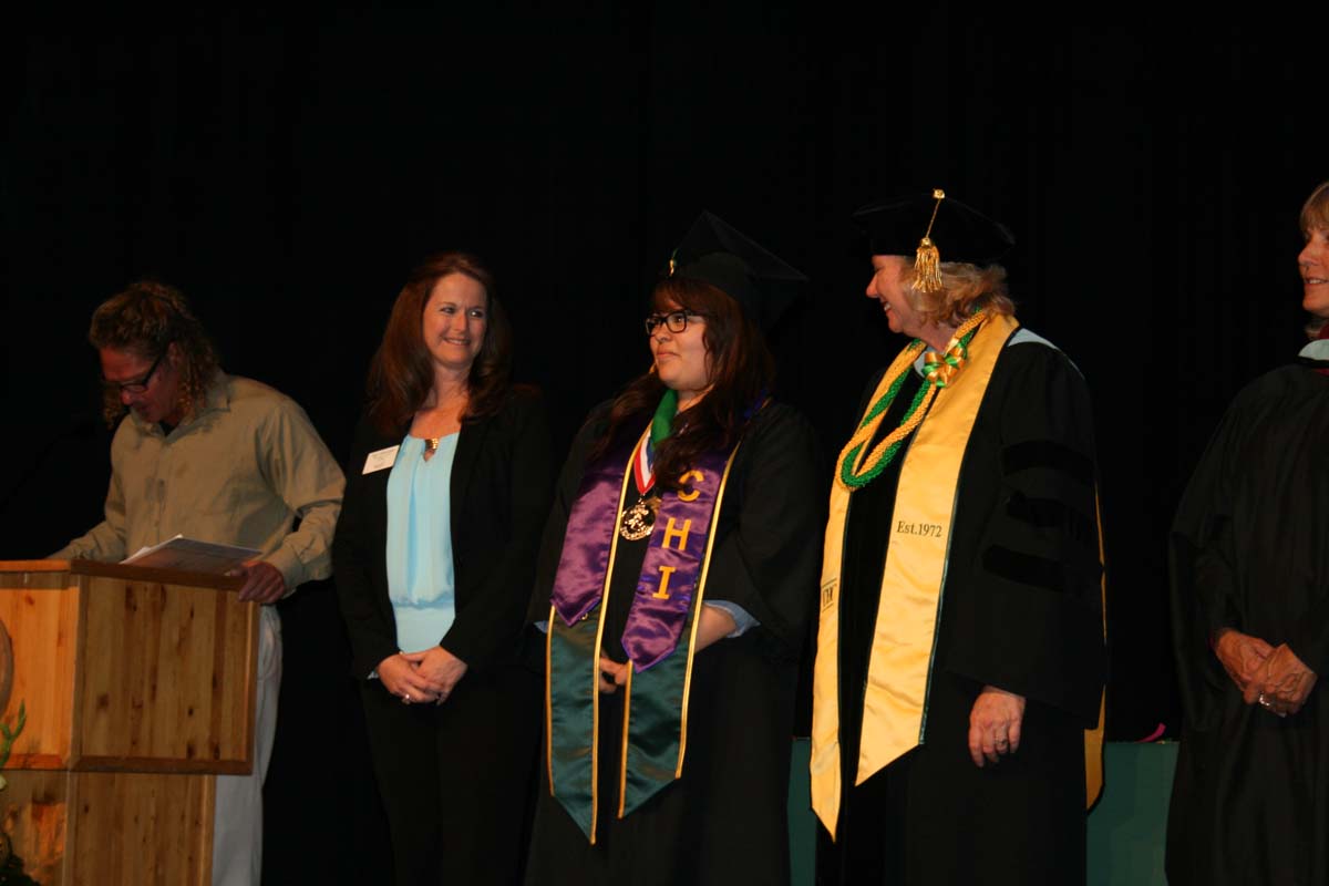 People enjoying the Scholars Convocation