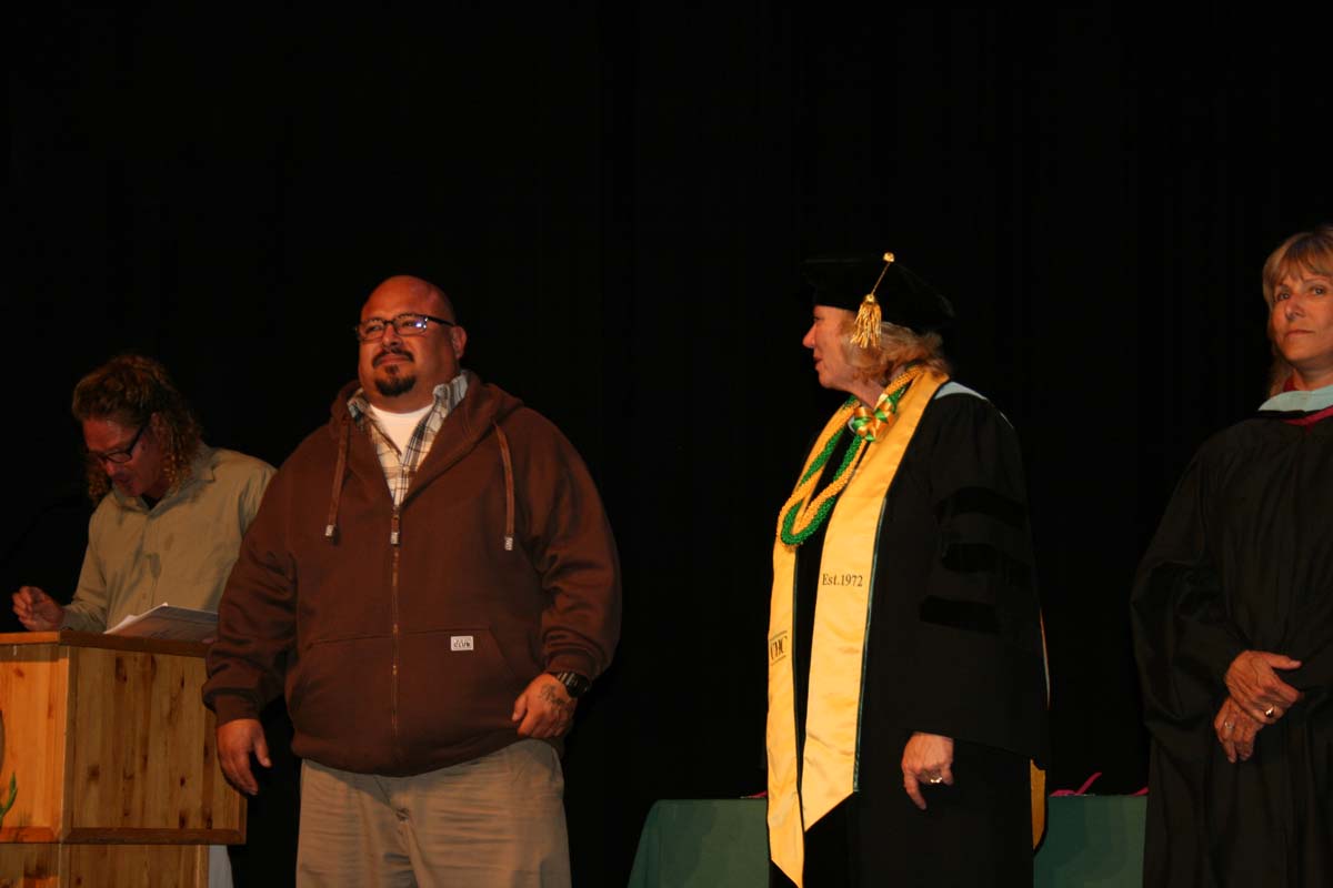 People enjoying the Scholars Convocation