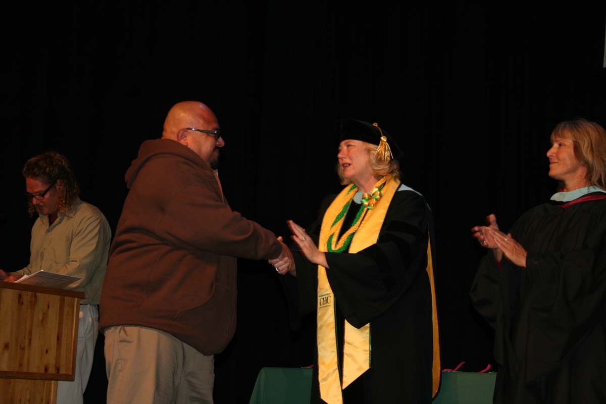 People enjoying the Scholars Convocation