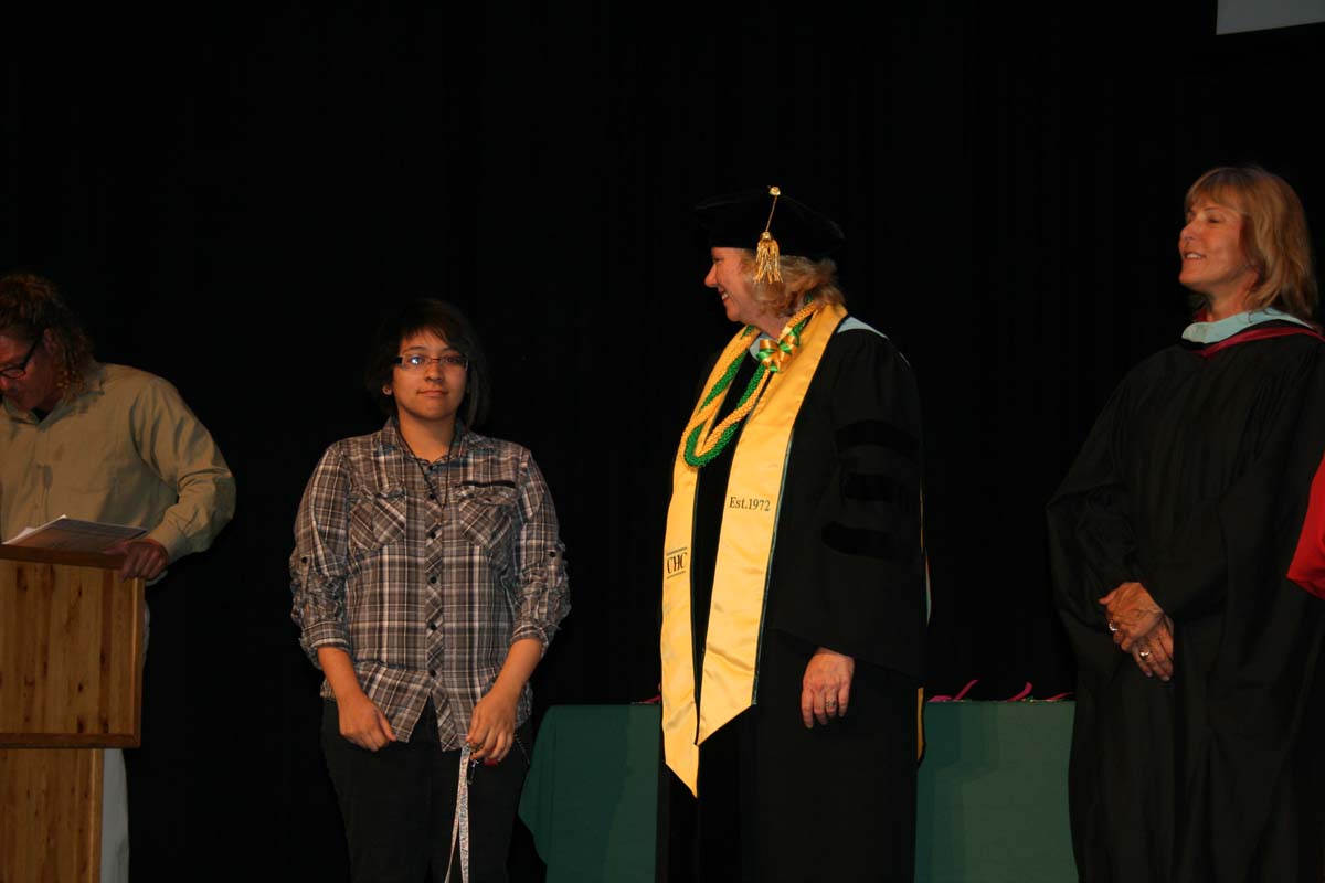 People enjoying the Scholars Convocation