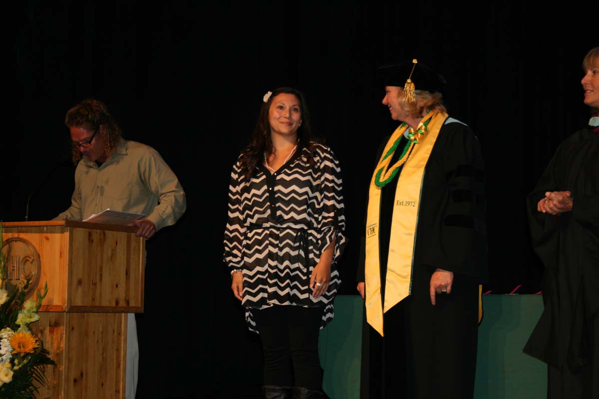 People enjoying the Scholars Convocation
