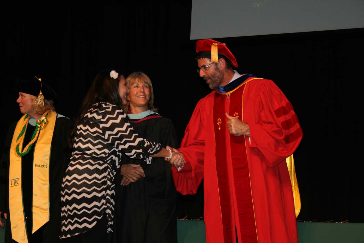 People enjoying the Scholars Convocation