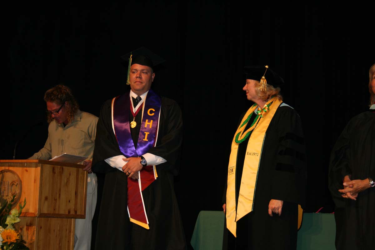 People enjoying the Scholars Convocation