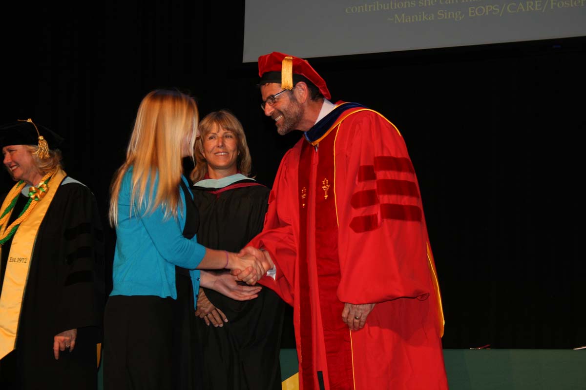 People enjoying the Scholars Convocation