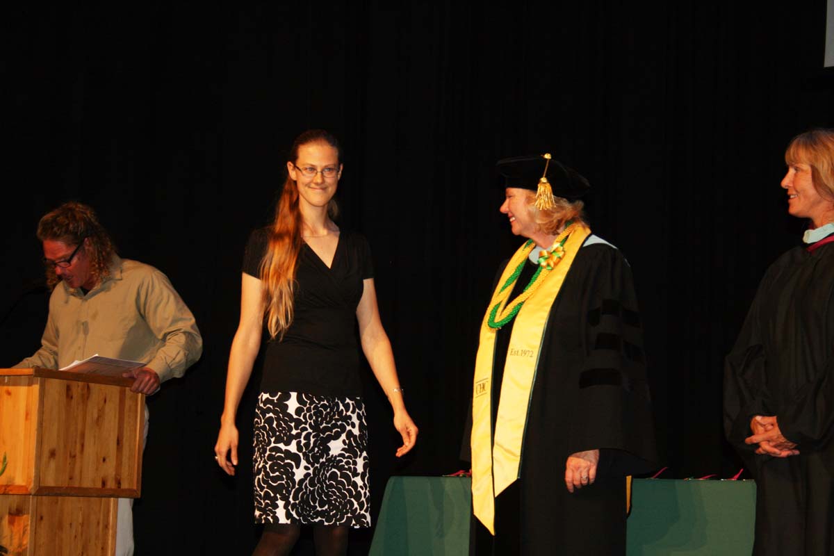 People enjoying the Scholars Convocation