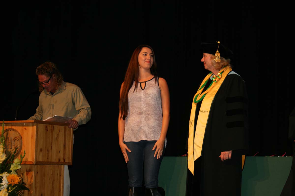 People enjoying the Scholars Convocation