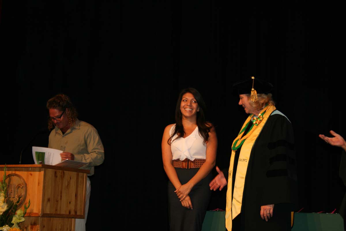 People enjoying the Scholars Convocation