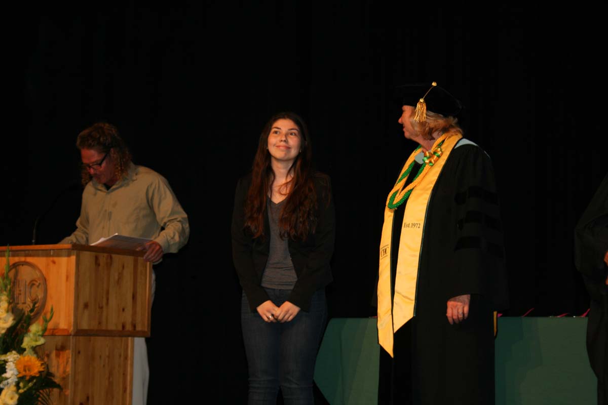 People enjoying the Scholars Convocation