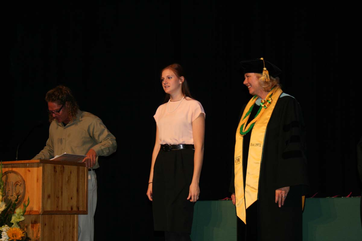 People enjoying the Scholars Convocation
