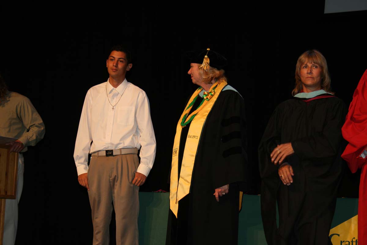 People enjoying the Scholars Convocation